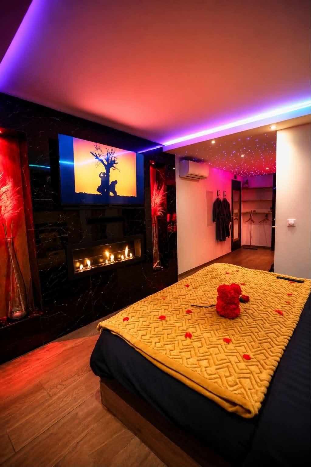 Détails de la love room Spicy Love
